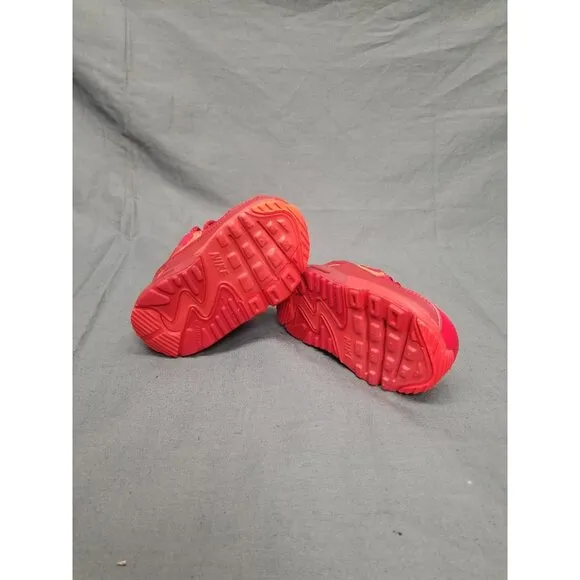 Nike Toddlers Air Max 90 Sneakers Slip On University Red Size 4 NEW IN BOX!