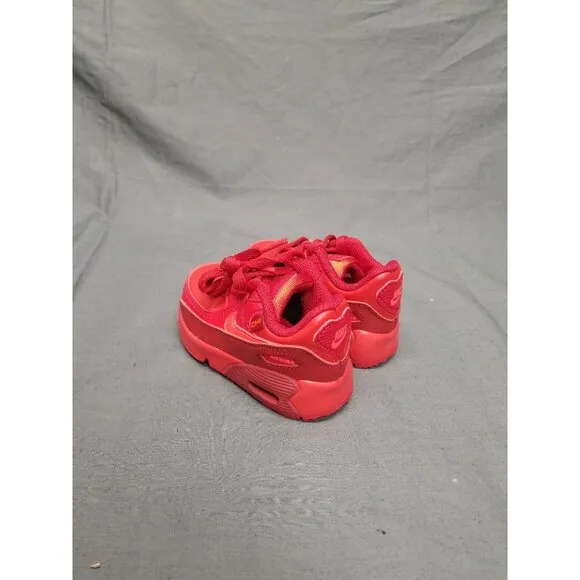 Nike Toddlers Air Max 90 Sneakers Slip On University Red Size 4 NEW IN BOX!