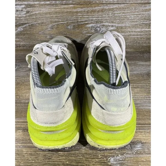 Nike Waffle One Crater Lime Green Ice Navy Athletic Shoes‎ Men's Size 11