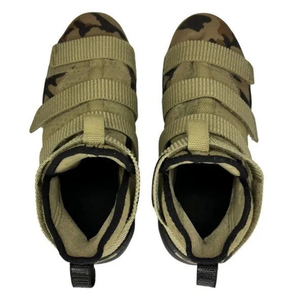 Nike Zoom Athletic Shoes Lebron Soldier 11 Camo Boys Size 6 Youth