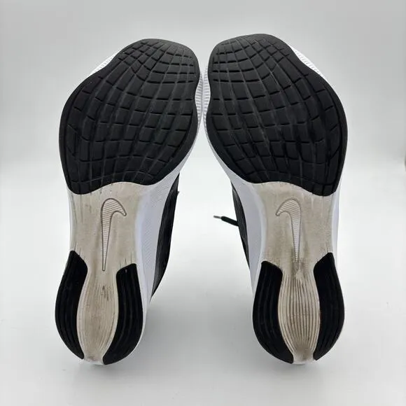 Nike Zoom Fly 4 Black White Running Sneakers Shoes Men's 7.5 Walk Comfort