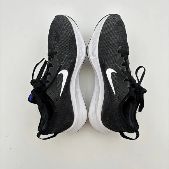 Nike Zoom Fly 4 Black White Running Sneakers Shoes Men's 7.5 Walk Comfort