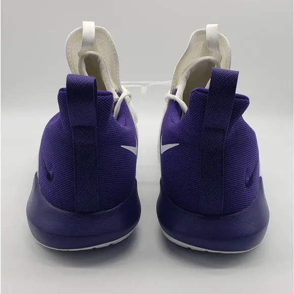 Nike Zoom Shift 2 Purple White Basketball Athletic Shoes AT3873-111 Men Sz 17🛒