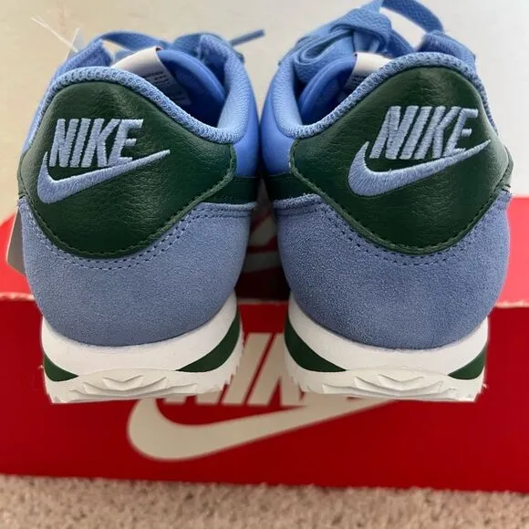 Nike Cortez Blue Green Athletic Shoes