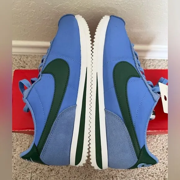 Nike Cortez Blue Green Athletic Shoes