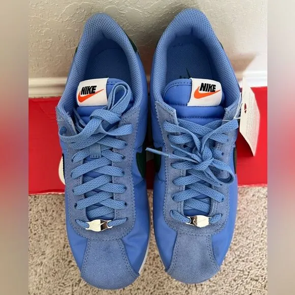 Nike Cortez Blue Green Athletic Shoes