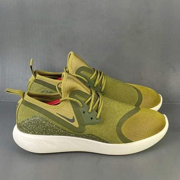NIKE LUNARCHARGE ESSENTIAL “CAMPER GREEN” sneaker shoes womens 13