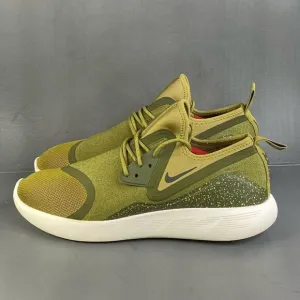 NIKE LUNARCHARGE ESSENTIAL “CAMPER GREEN” sneaker shoes womens 13