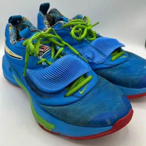 Nike Zoom Freak 3 NRG UNO Blue Green Athletic Shoes Sneakers, Men’s 8