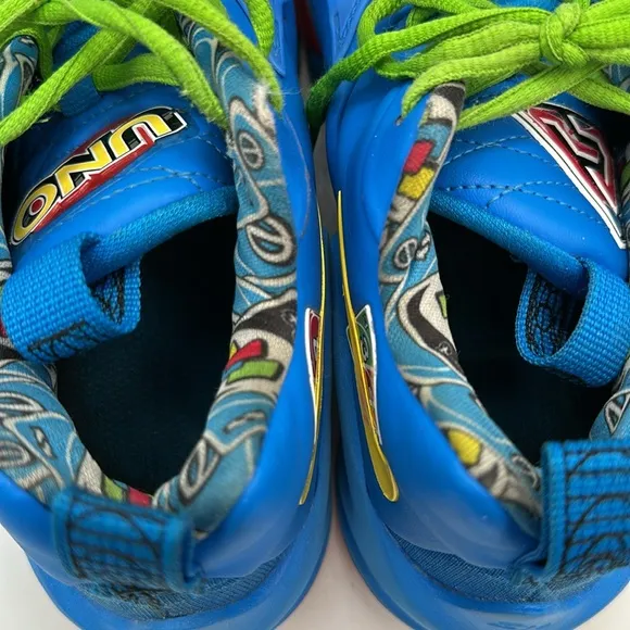 Nike Zoom Freak 3 NRG UNO Blue Green Athletic Shoes Sneakers, Men’s 8