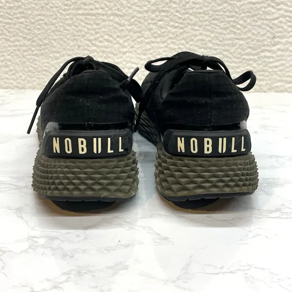 Nobull Allday Ripstop Shoes Mens 9 Womens 10.5 Black Sneakers Trainers Athletic