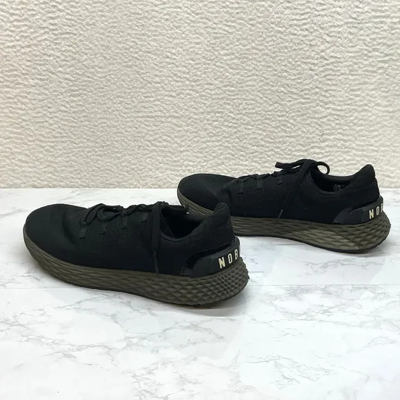 Nobull Allday Ripstop Shoes Mens 9 Womens 10.5 Black Sneakers Trainers Athletic