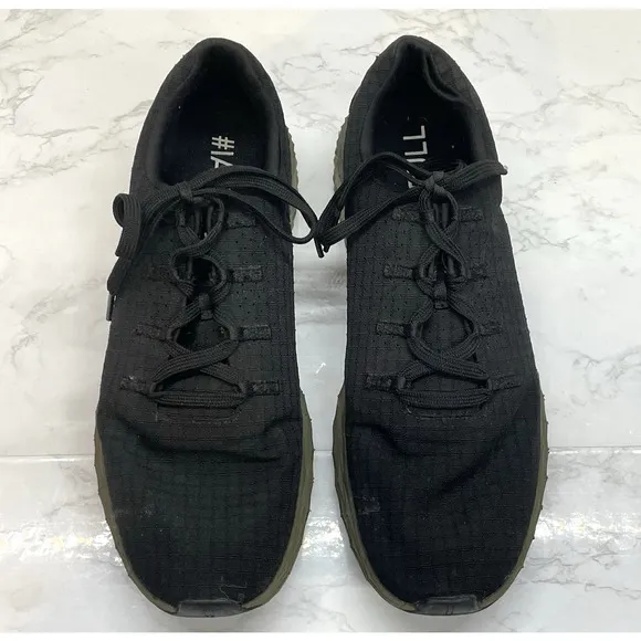 Nobull Allday Ripstop Shoes Mens 9 Womens 10.5 Black Sneakers Trainers Athletic