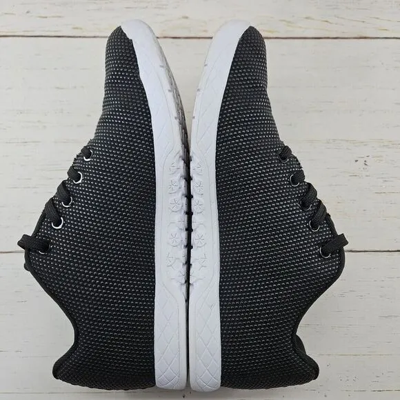 NOBULL SuperFabric‎ Black Lace Up Athletic Sneaker Shoes Mens 7.5 Womens 9