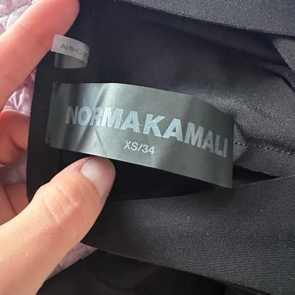 Norma Kamali Turtle Fishtail Midi Dress