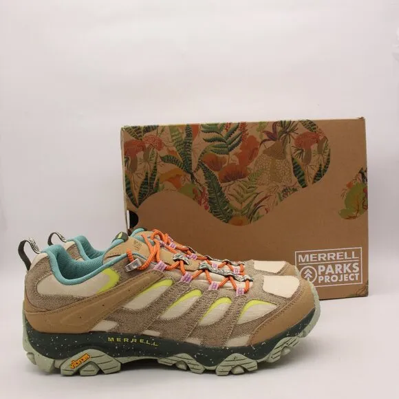 NWB Merrell Moab 3 X Parks Project Men's US 14 Crème Shoes Athletic Sneaker