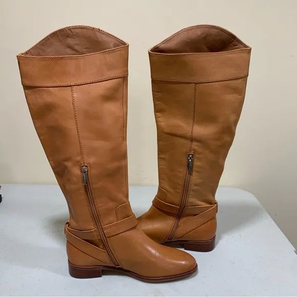 NWOB Vince Camuto Womens Ovarlym Leather Knee-High Boots size 6.5M 2249