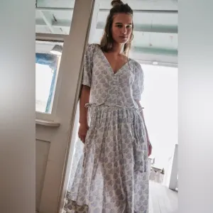 NWOT Free People There She Goes Midi / Maxi Floral Dress Size XS