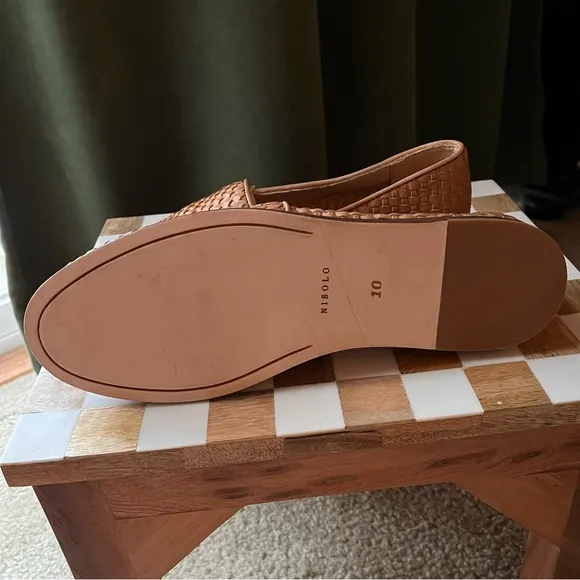 NWOT Nisolo Mara Woven Slip On