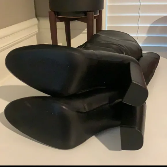 NWOT Steve Madden Eton Genuine Leather Knee High Boots, Size: 10,…