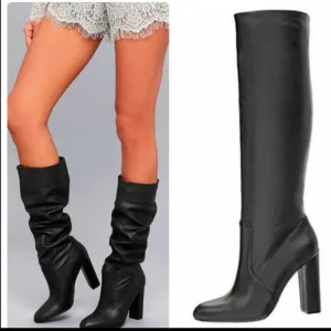 NWOT Steve Madden Eton Genuine Leather Knee High Boots, Size: 10,…