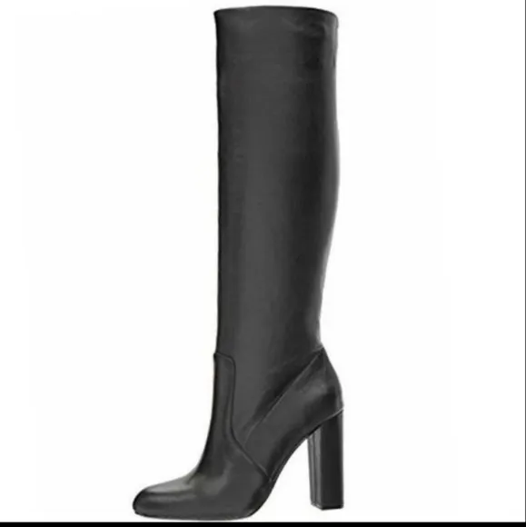 NWOT Steve Madden Eton Genuine Leather Knee High Boots, Size: 10,…