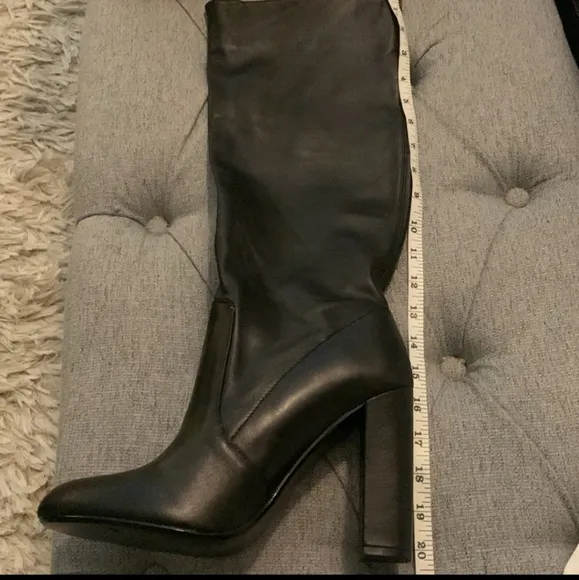 NWOT Steve Madden Eton Genuine Leather Knee High Boots, Size: 10,…