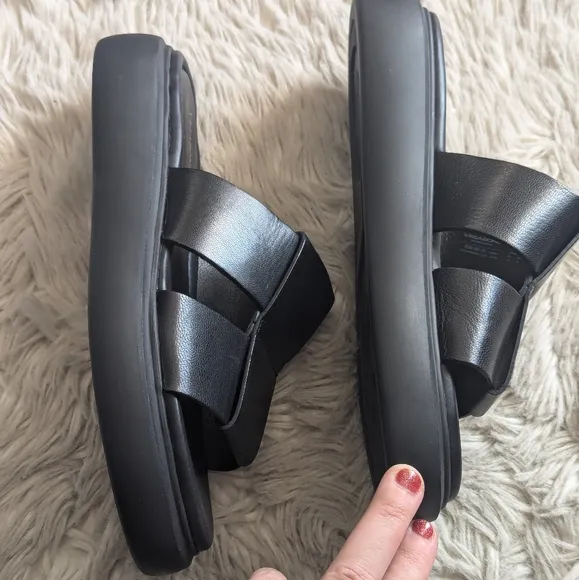 NWOT Vagabond Blenda Sandals in Black Leather