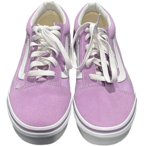 NWOT VANS Old Skool Casual Sneaker Shoes Size 5.5 Juniors Color Purple