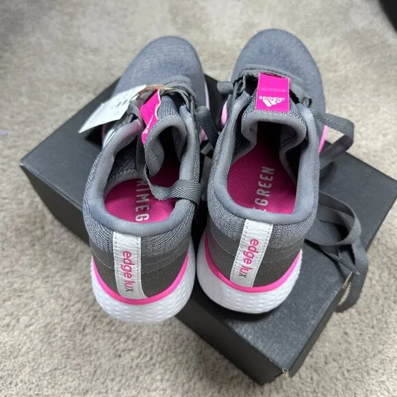 NWT adidas Edge Lux 4 Shoes Grey/Pink FX9954 Womens Size 7