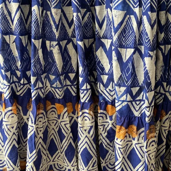 NWT Anthropologie Tiered Maxi Dress Women's Size S