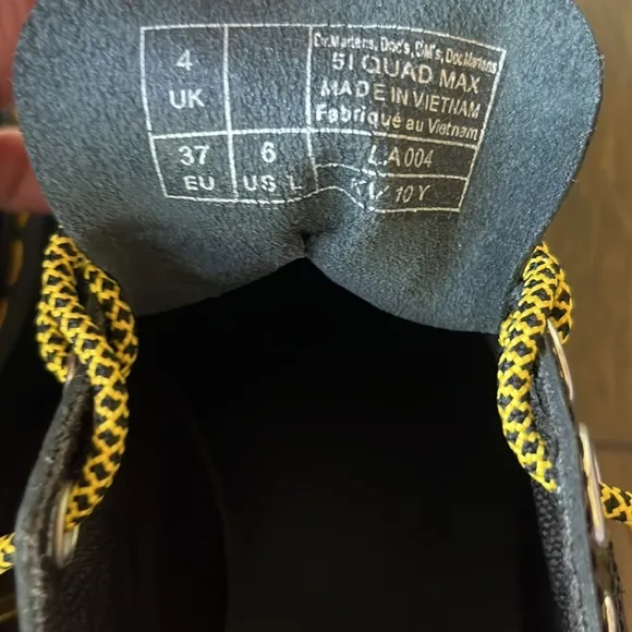NWT DR. Martens 51 Quad Max Platform Shoes