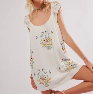 NWT Free People Wildflower Mini Dress