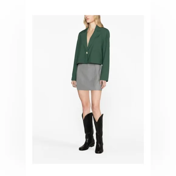 NWT Ganni cropped blazer sz 38: Medium