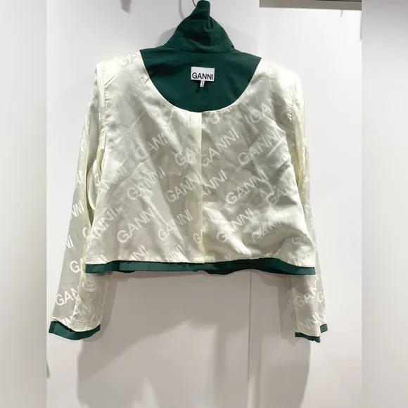 NWT Ganni cropped blazer sz 38: Medium
