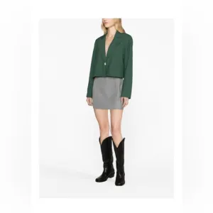 NWT Ganni cropped blazer sz 38: Medium