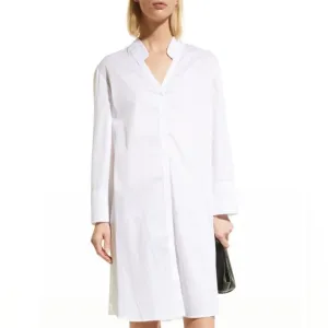 NWT! Harshman Los Angeles, Toula Pleated Back Tunic, White , Size XS-MSRP $331