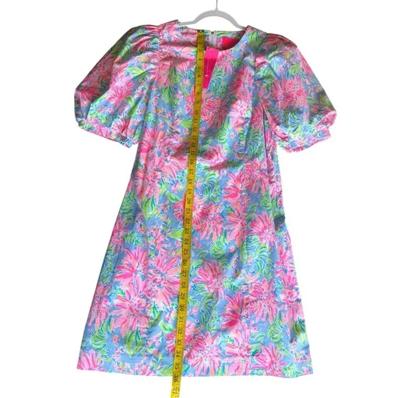 NWT ▶️ LILLY PULITZER ◀️ Roni Stretch Shift Dress (Sunrise Bay) Size 12