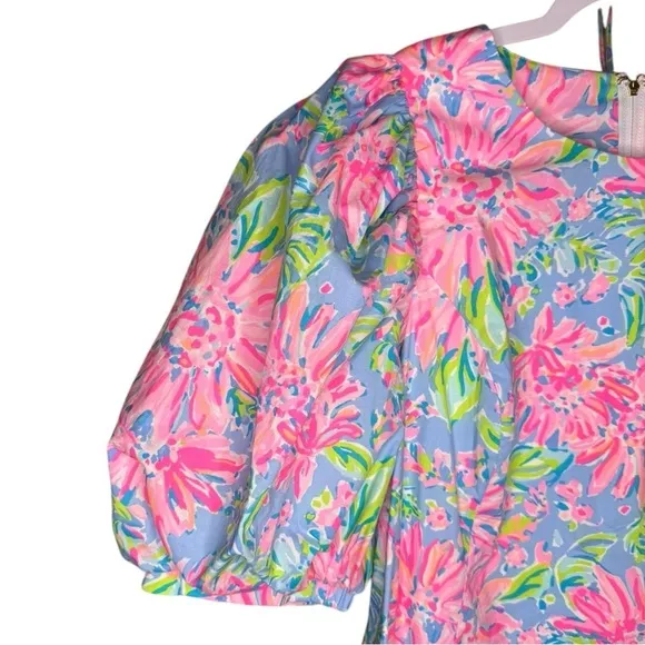 NWT ▶️ LILLY PULITZER ◀️ Roni Stretch Shift Dress (Sunrise Bay) Size 12