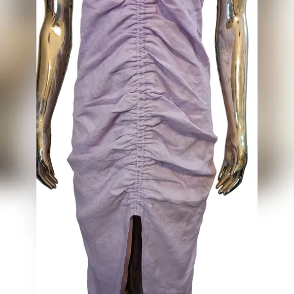 NWT Rumer Estelle Halter Maxi Dress in Linen