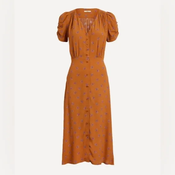 nwt sessùn upala midi dress || lao sunset lodi