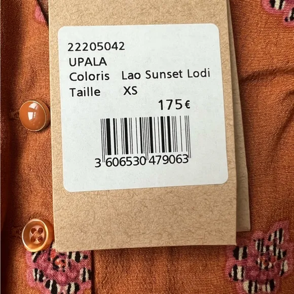 nwt sessùn upala midi dress || lao sunset lodi