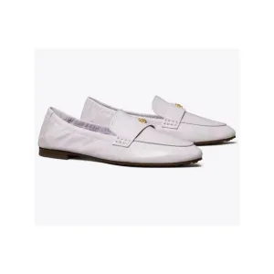 NWT TORY BURCH Womens Purple Ballet Almond Slip On Leather Loafers Shoes 9 M