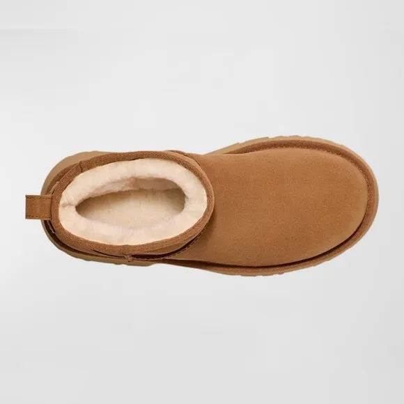 **NWTB**Women's Tan Platform Ankle Boots