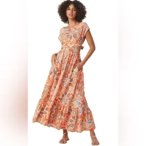 NWT Misa Los Angeles Dana Mae Maxi Dress - Size XS
