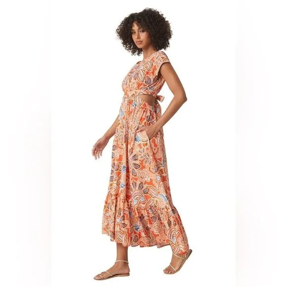 NWT Misa Los Angeles Dana Mae Maxi Dress - Size XS