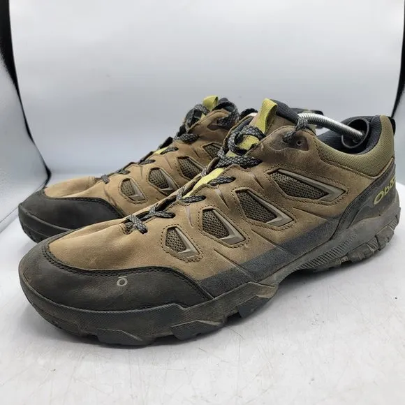 Oboz Sawtooth X Low Sediment Mens 14 Wide Brown Hiking Shoes Oudoors Casual