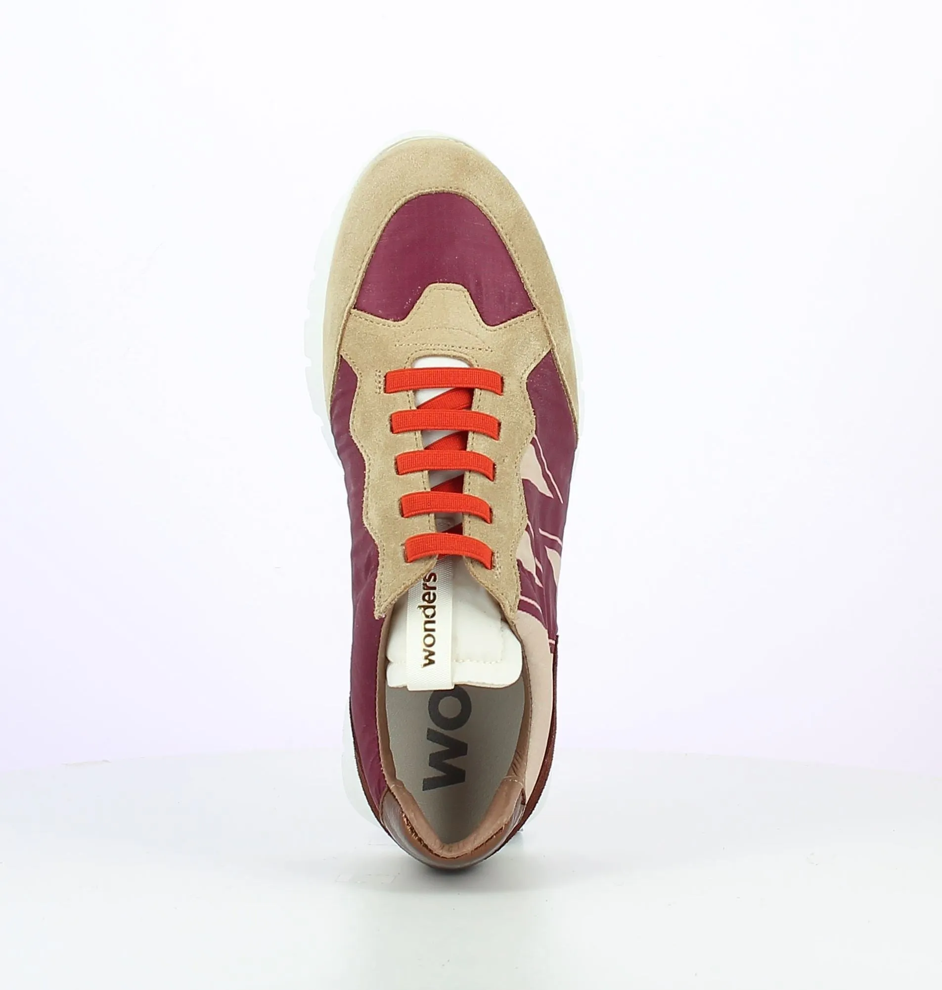 'Odisei' women's sneaker - Beige mix