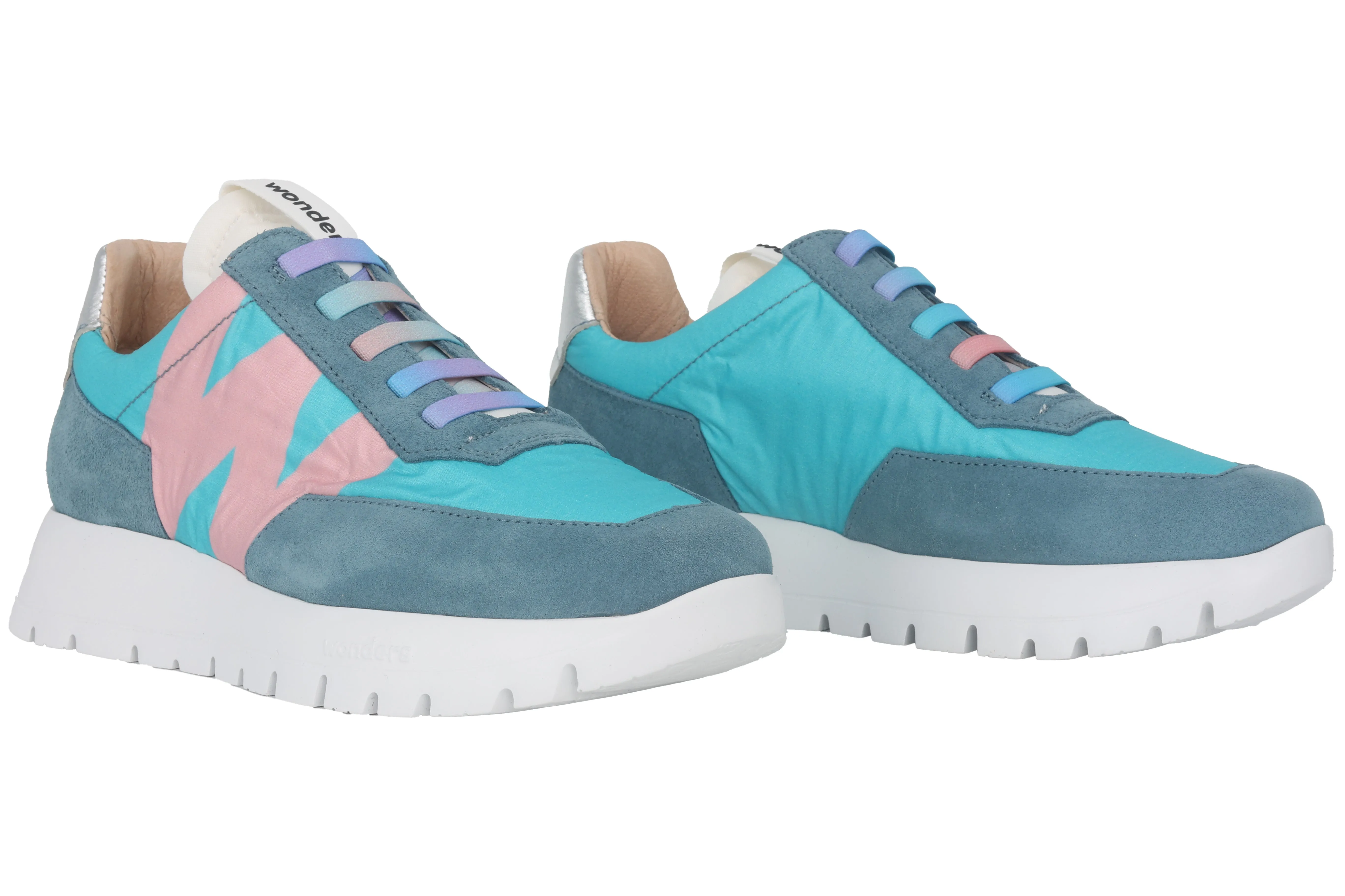 'Odisei' women's sneaker - blue mix