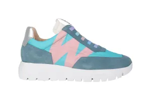 'Odisei' women's sneaker - blue mix